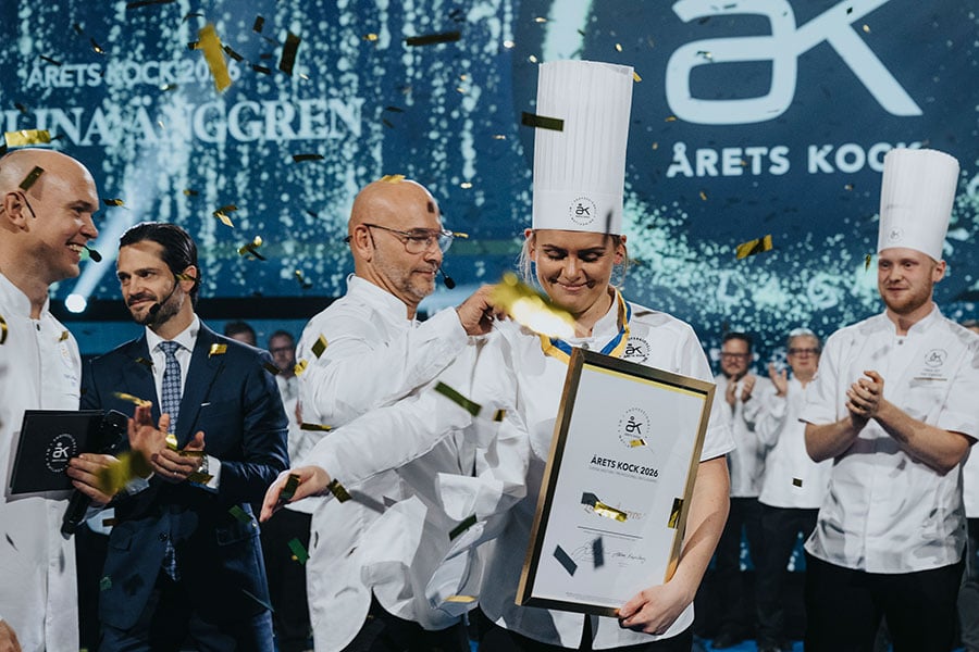 Evelina Ängman vinner Årets Kock 2026.