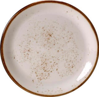 Craft Vit tallrik flat Ø25cm