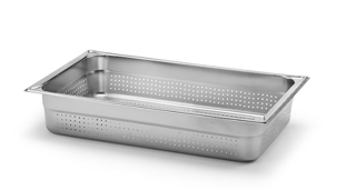 Kantin perforerad rostfri GN 1/1x100.
