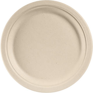Tallrik Bagasse Natur 26cm