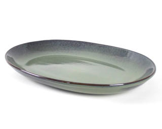 Cavn Serveringsfat Medium Oval Grå Stengods
40x29cm