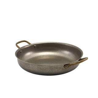 Vintage Fat Med Handtag Rostfri Ø245cm H50mm