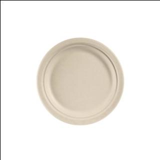 Tallrik Bagasse Natur 22cm