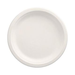 Tallrik Sockerrör Vit 23cm