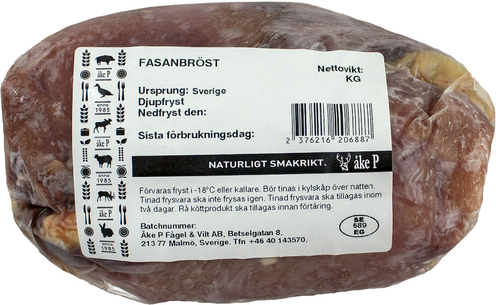 Fasanbröst Sverige