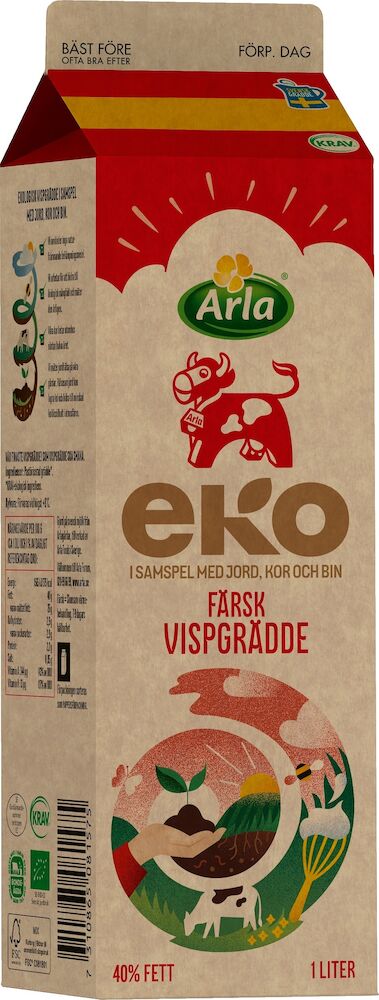 Vispgrädde 40% EKO KRAV