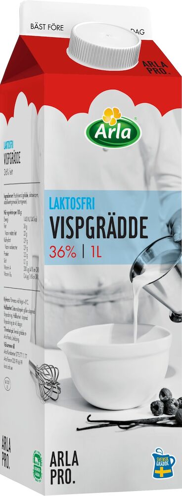 Vispgrädde 36% Laktosfri