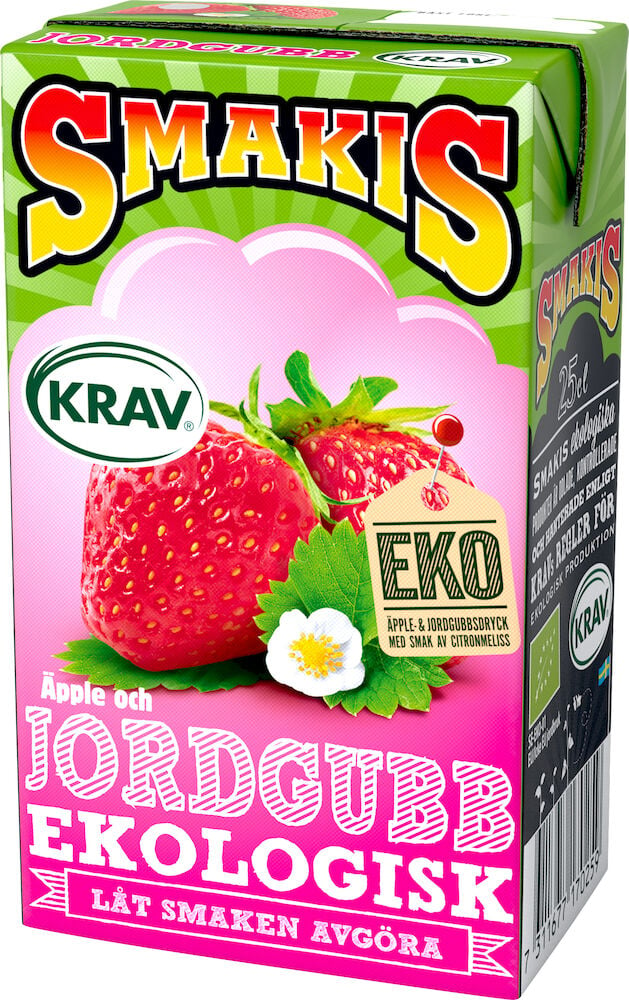 Smakis Jordgubb EKO KRAV