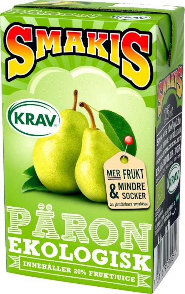 Smakis Päron EKO KRAV