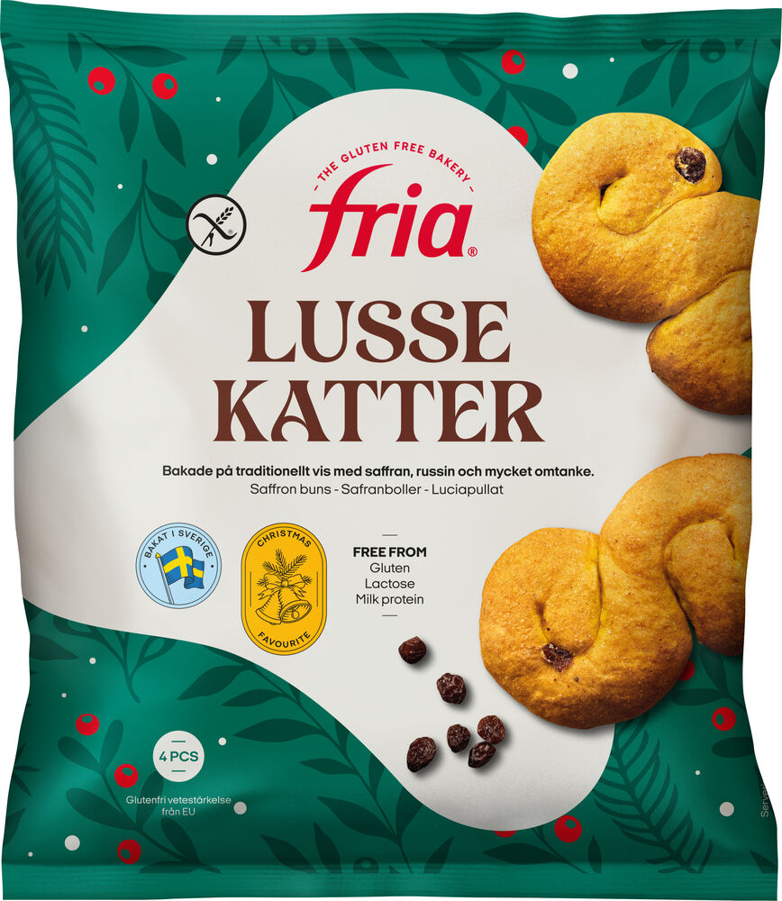 Lussekatt Glutenfri Laktosfri