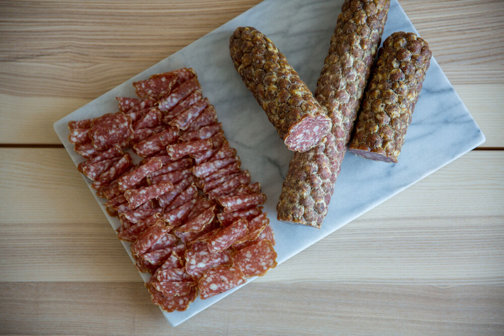 Tryffelsalami Lufttorkad