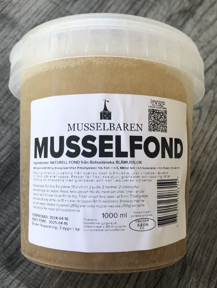 Musselfond Naturell