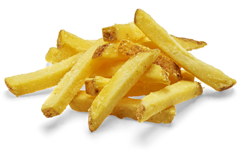 Pommes Frites Coated Med Skal 10 mm