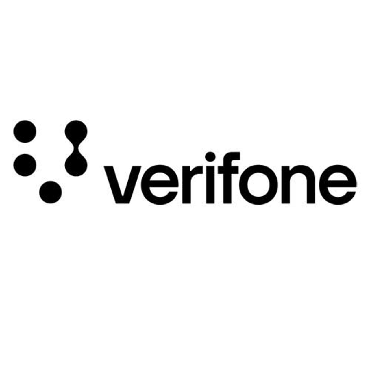 Verifone logotype.