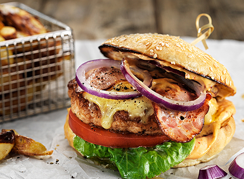 Chicken cheeseburger [Kronfågel]